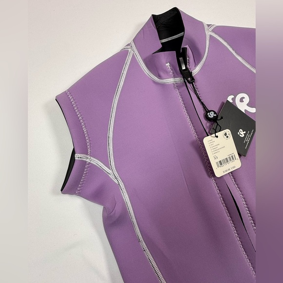 NWT INNER RELM Womens Neoprene Surf Vest Lovander XS Surf Paddleboard Wetsuit - Picture 9 of 16